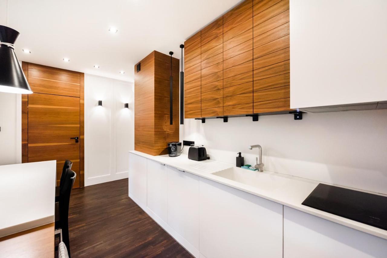 Wola Luxury Wooden Apartment 华沙 外观 照片